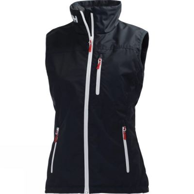 Chaleco Helly Hansen Crew Mujer - Negras - Chile SMI294816